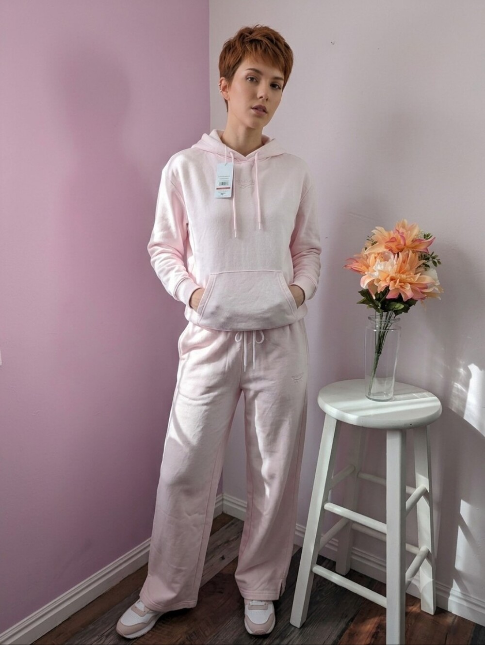 Reebok Women’s Tracksuit Set (Hoodie & Sweatpants) – New with Tags (NWT)